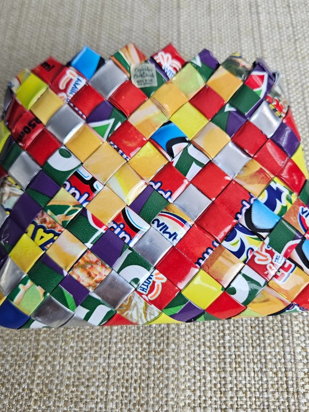 Gum Wrapper Coin Purse Cupcakes & Cartwheels Handmade Philippines